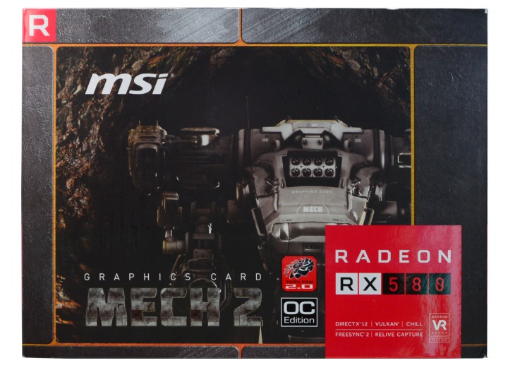 MSI Radeon RX 580 Mech 2 8G OC