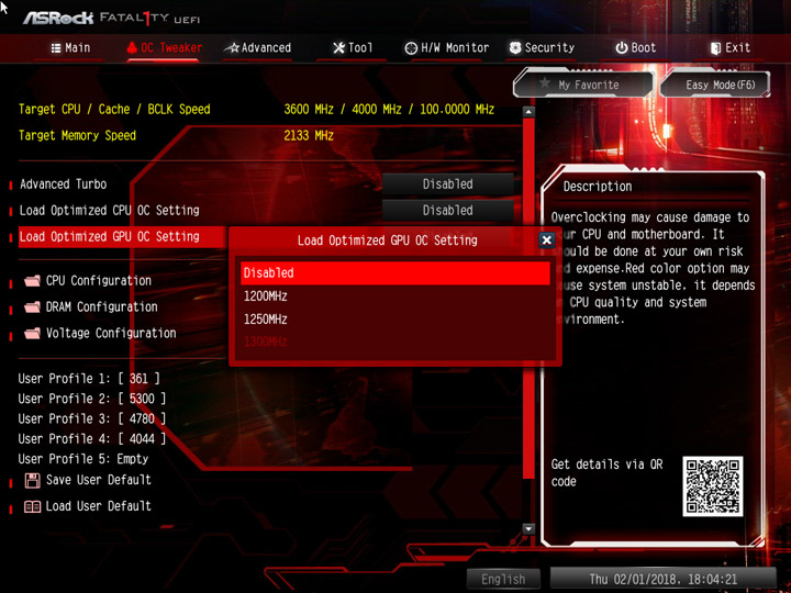 ASRock Fatal1ty Z370 Gaming-ITX/ac